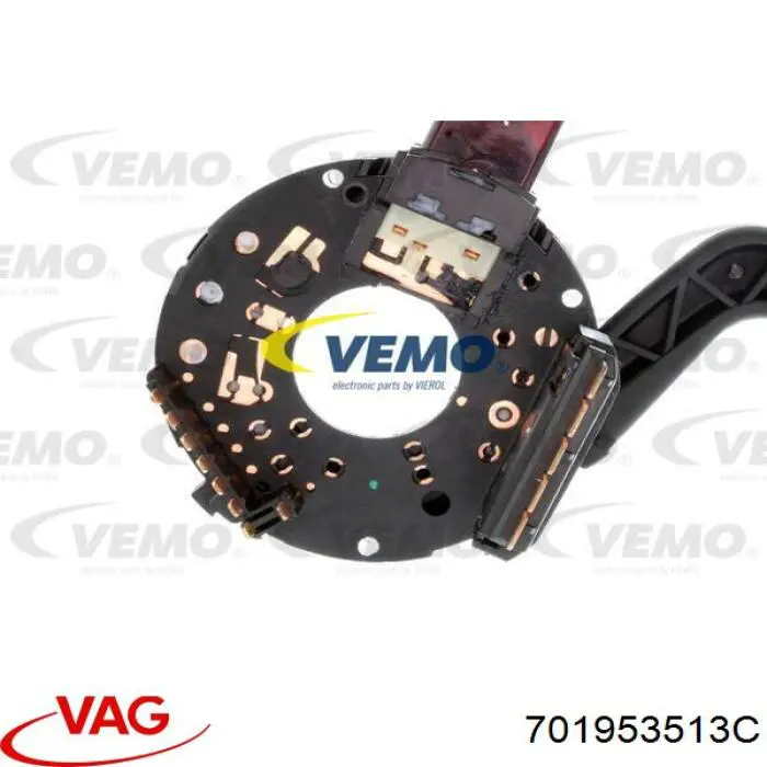 Перемикач підрульовий, лівий VAG 701953513C ціна, від 20.26 USD