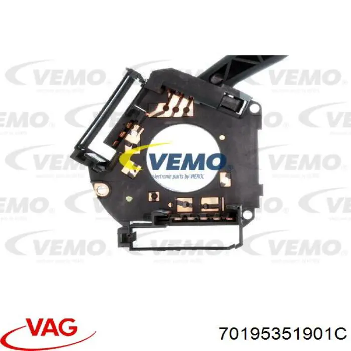 Перемикач підрульовий, правий 70195351901C VAG