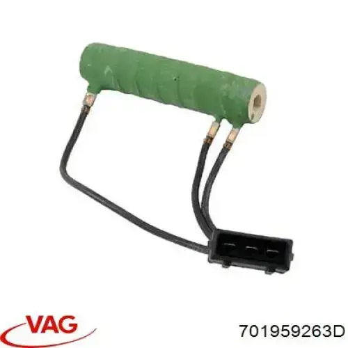 Купити 701959263D VAG Резистор моторчика вентилятора A/C