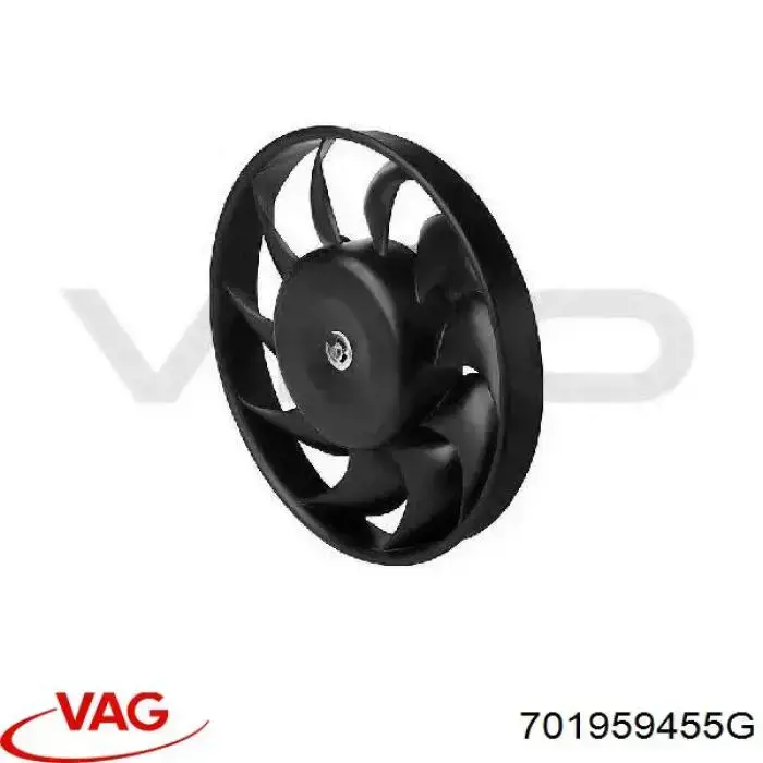 Купити 701959455G VAG Вентилятор/крильчатка радіатора охолодження
