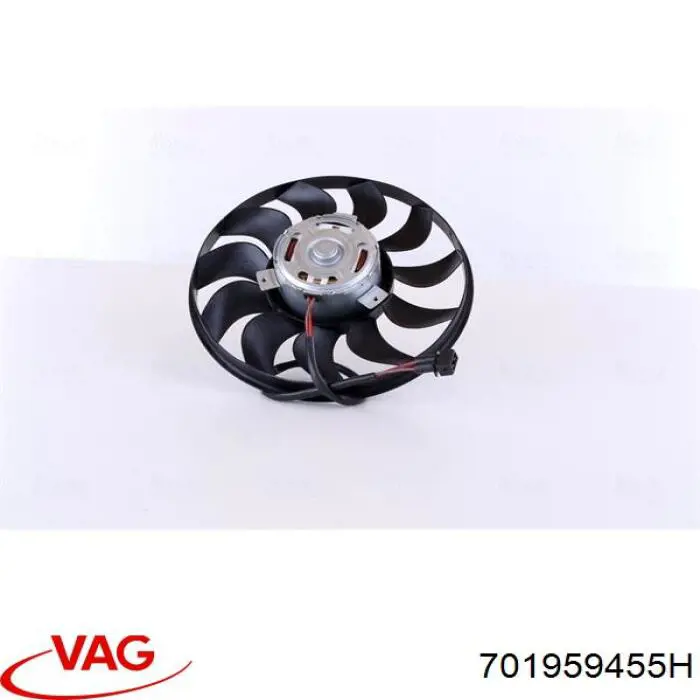 701959455H VAG Вентилятор / крильчатка радіатора охолодження
