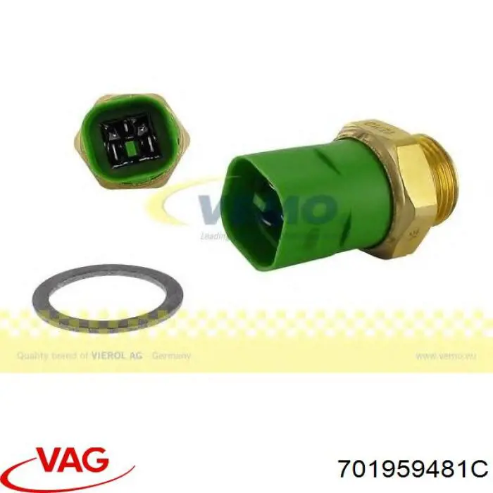 701959481C VAG термо-датчик включення вентилятора радіатора