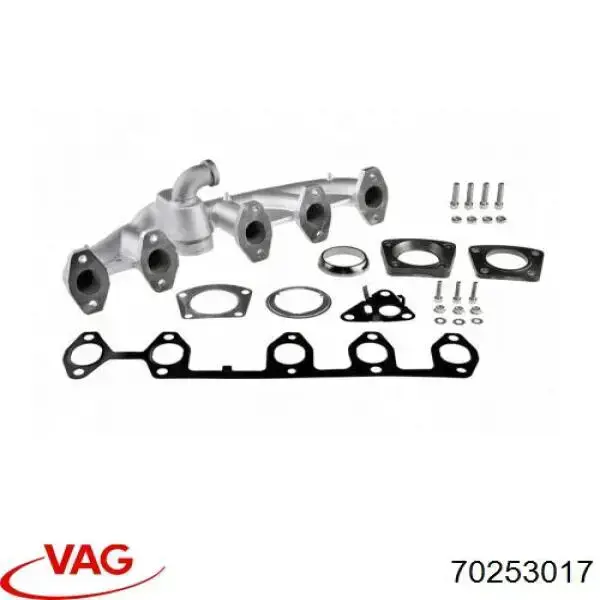 Газопроводи (колектор випускний) VAG 70253017 ціна, від 134.70 USD
