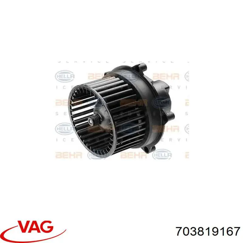 703819167 VAG Електромотор пічки