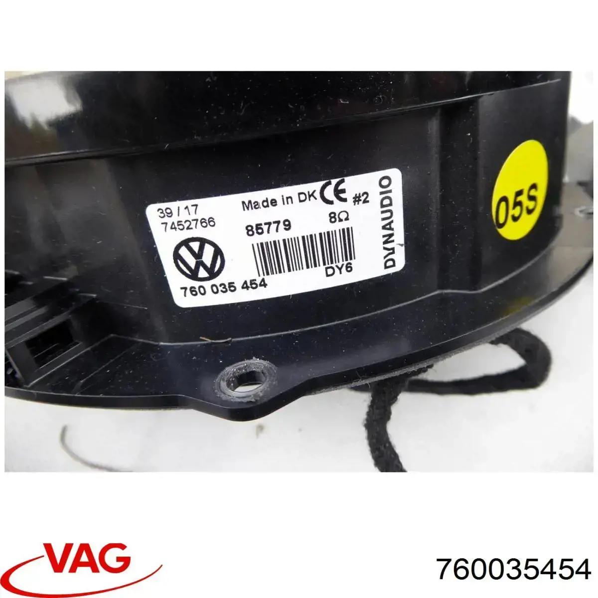 Динамік передньої двері VAG 760035454 ціна, від 250.00 USD