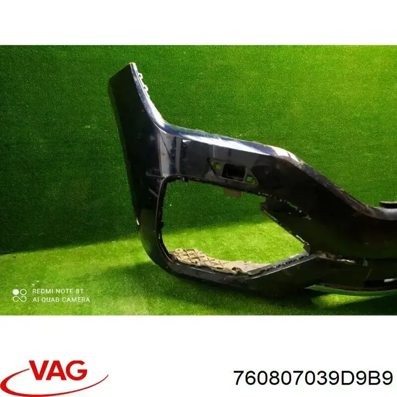 760807039D9B9 VAG Сплитер переднього бампера