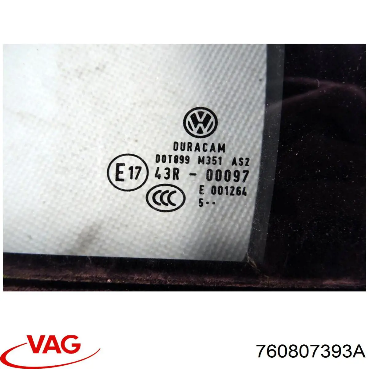 Купити 760807393A VAG Направляюча заднього бампера, ліва
