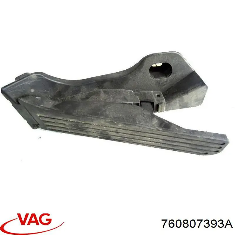 Направляюча заднього бампера, ліва 760807393A VAG
