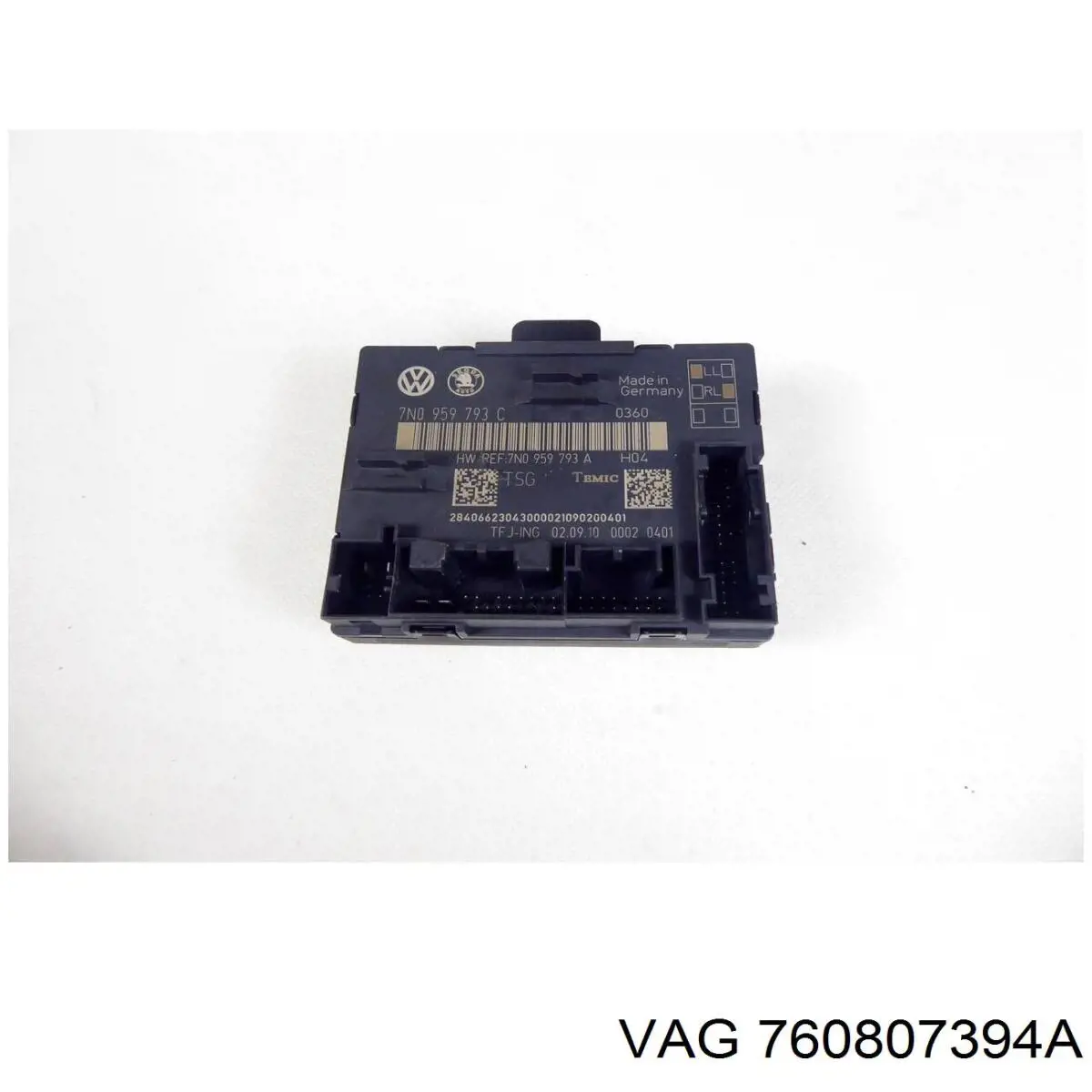 Направляюча заднього бампера, права VAG 760807394A