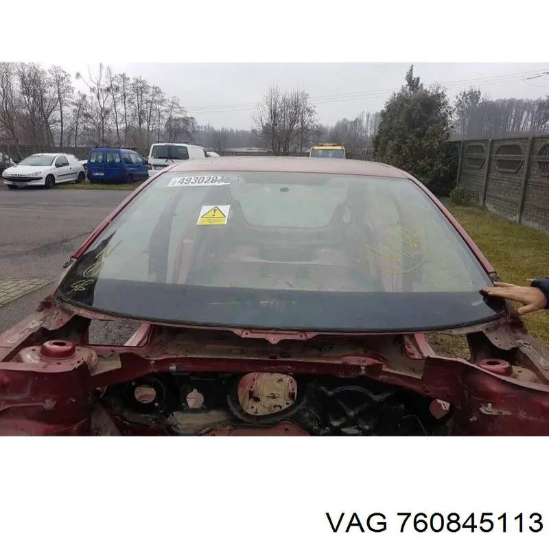 Купити 760845113D VAG Скло-кватирка дверей, передніх, лівих