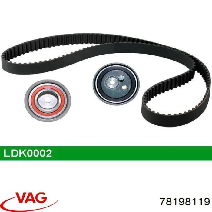 Комплект ГРМ VAG 78198119 ціна, від 112.74 USD