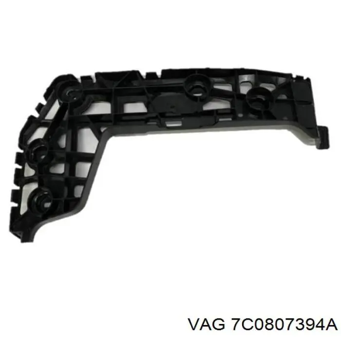 7C0807394A VAG Кронштейн бампера заднього, правий