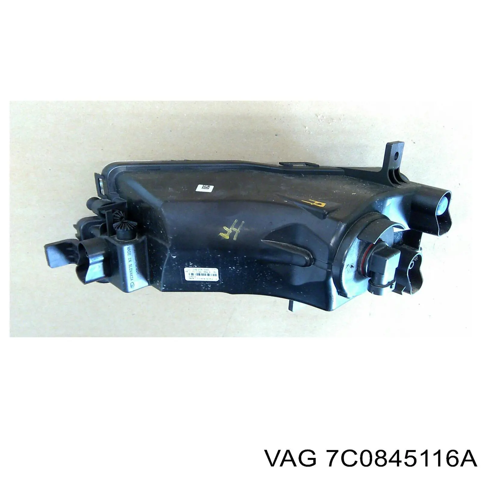 7C0845116A VAG Скло-кватирка двері, передній, правій