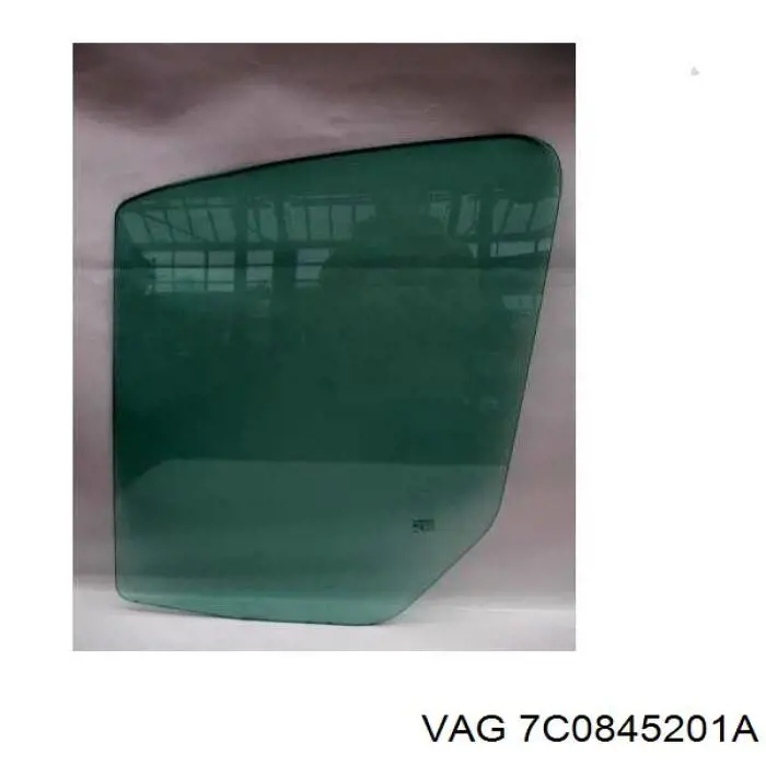 7C0845201A VAG Скло передніх дверей, лівою