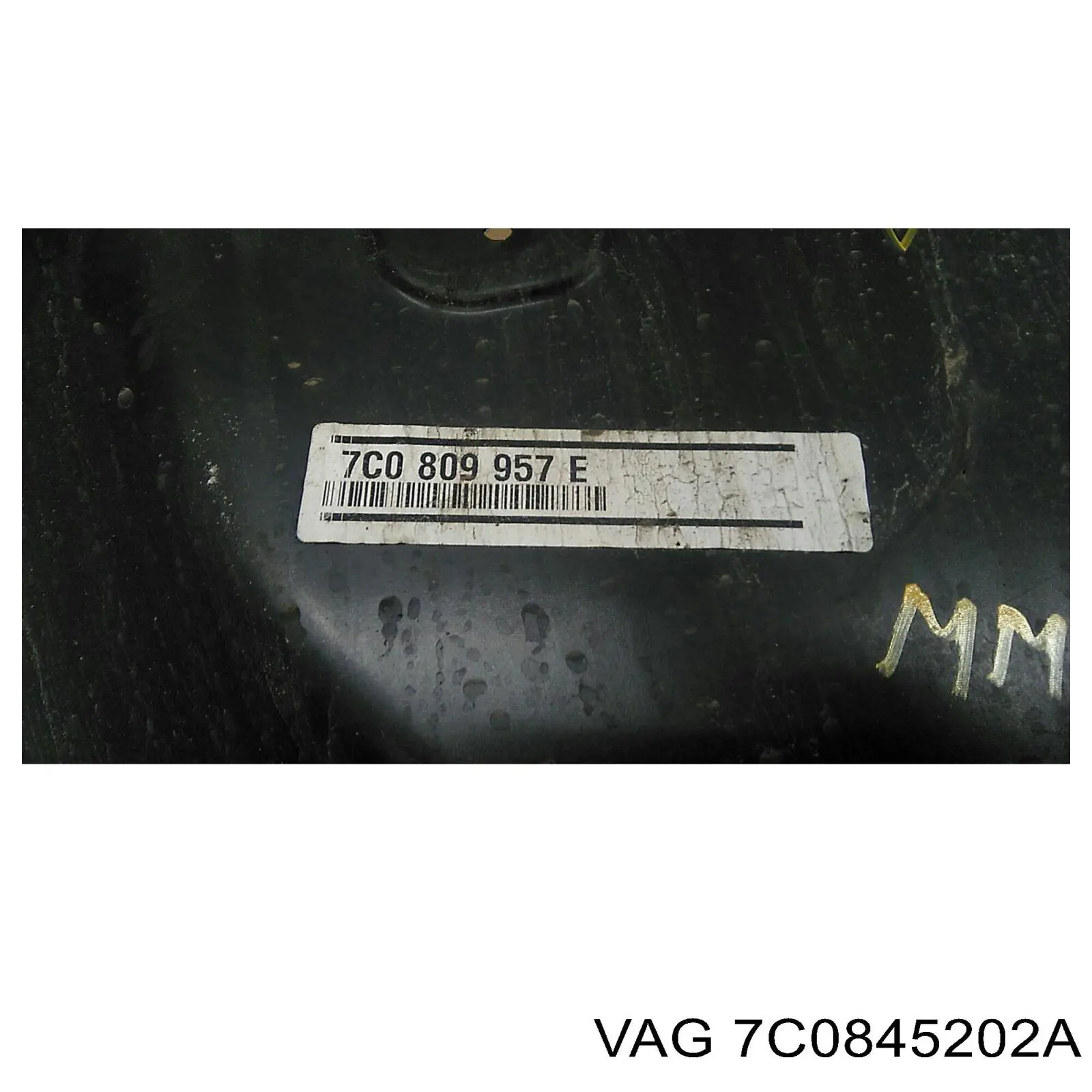 Купити 7C0845202A VAG Скло передніх дверей, правою