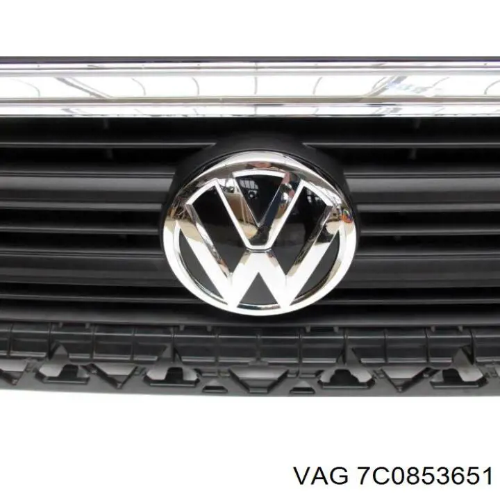 Купити 7C0853651 VAG Захисна решітка радіатора