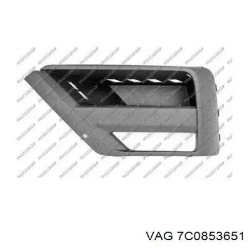 Облицювання радіатора VAG 7C0853651 ціна, від 289.47 USD