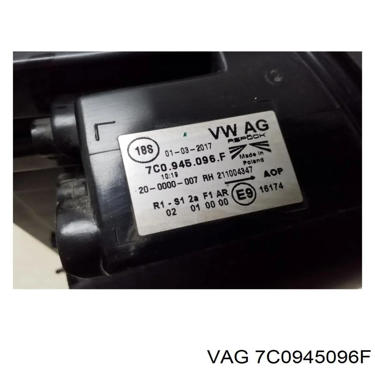  7C0945096F VAG