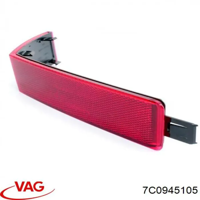 Катафот (відбивач) заднього бампера ZVG1660L Signeda