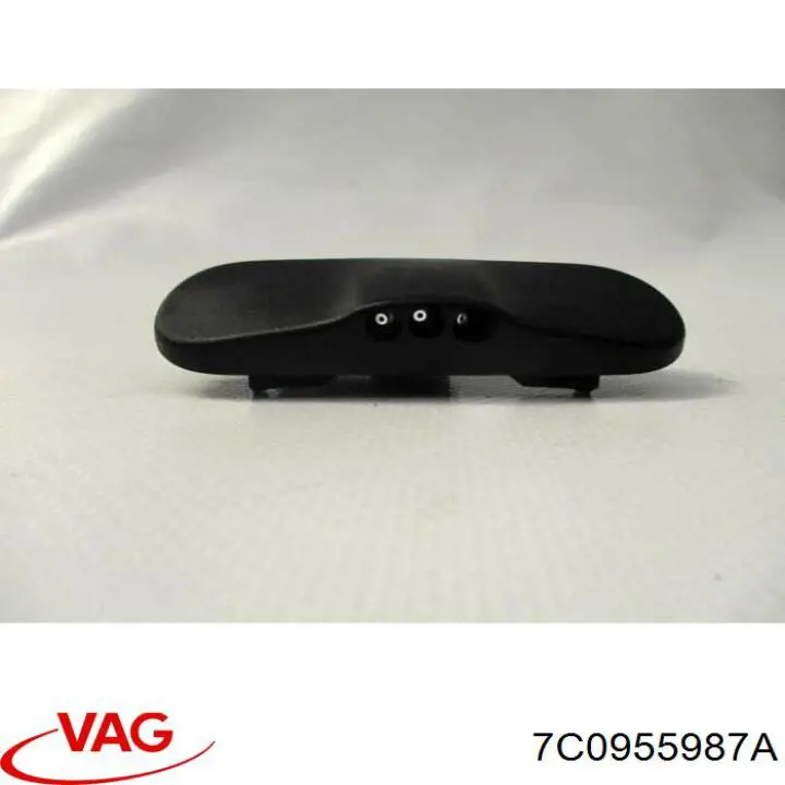 Форсунка омивача скла лобового, ліва VAG 7C0955987A ціна, від 57.69 USD