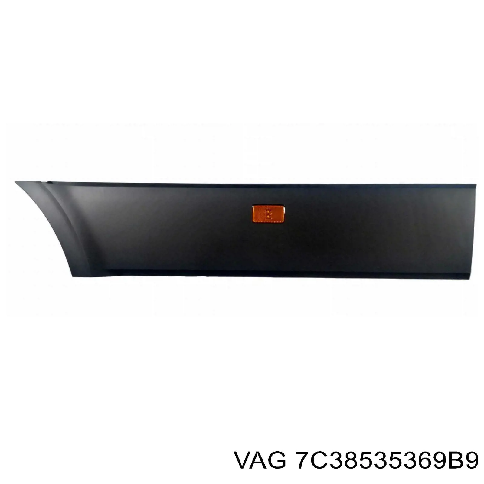 Молдинг заднього правого крила VAG 7C38535369B9 ціна, від 67.82 USD