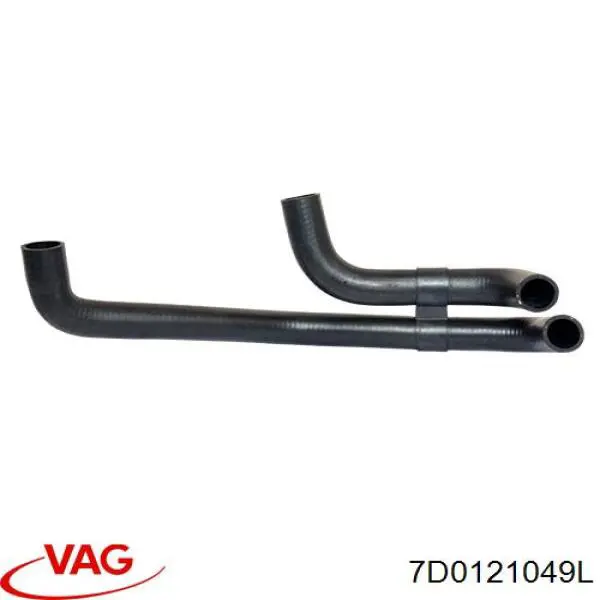 Шланг/патрубок системи охолодження VAG 7D0121049L ціна, від 27.97 USD