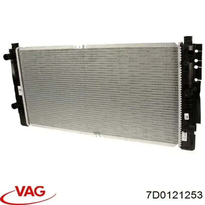 7D0121253 VAG радіатор охолодження двигуна