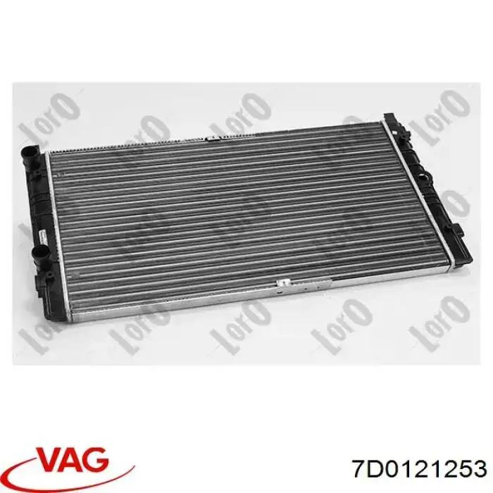 Радіатор основний VAG 7D0121253 ціна, від 107.49 USD