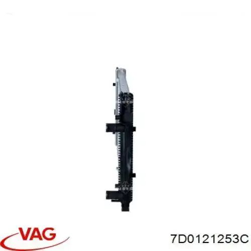 Радіатор основний VAG 7D0121253C ціна, від 108.86 USD