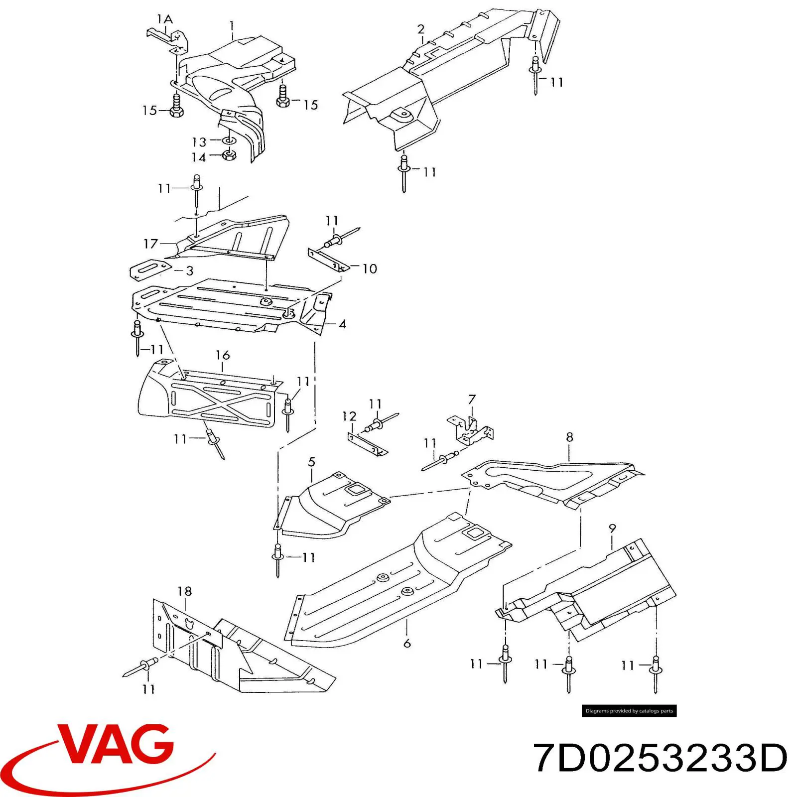  VAG 7D0253233D ціна, від 30.41 USD