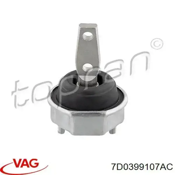 Ліва подушка двигуна VAG 7D0399107AC ціна, від 15.52 USD
