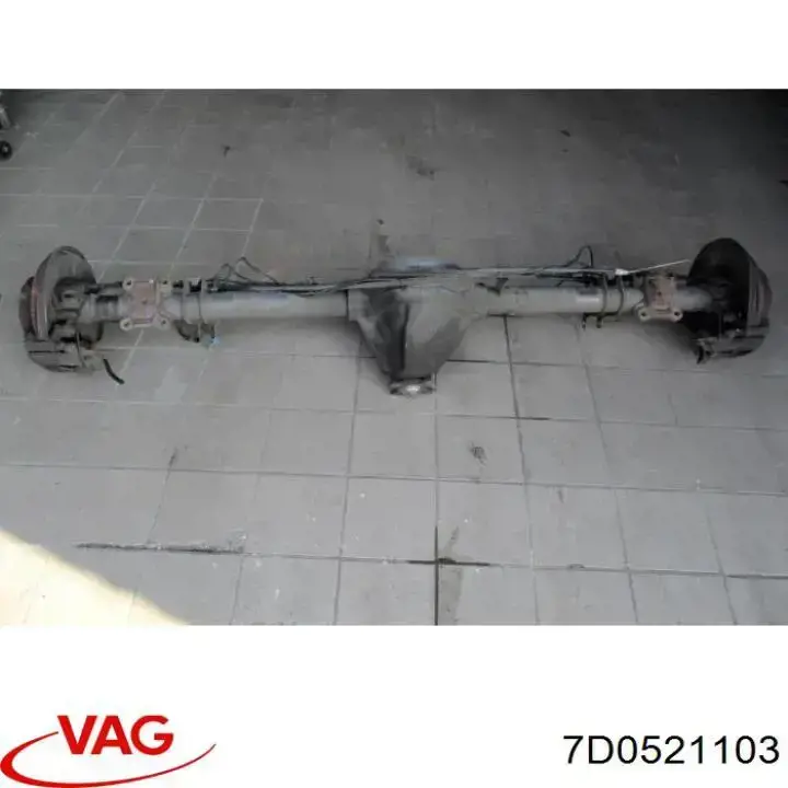 Вал карданний переднього моста VAG 7D0521103 ціна, від 174.41 USD