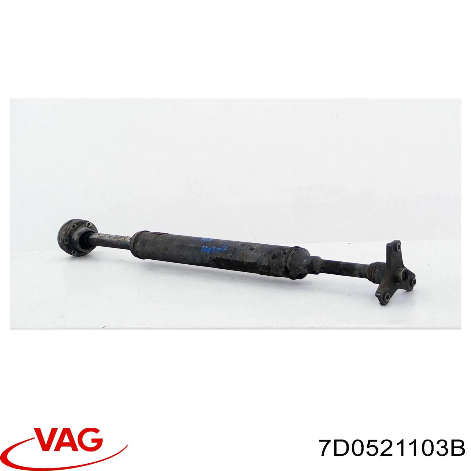 Вал карданний переднього моста VAG 7D0521103B ціна, від 282.49 USD