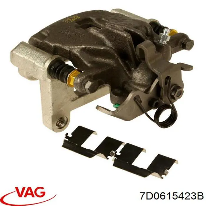 Купити 7D0615423B VAG Супорт задній лівий