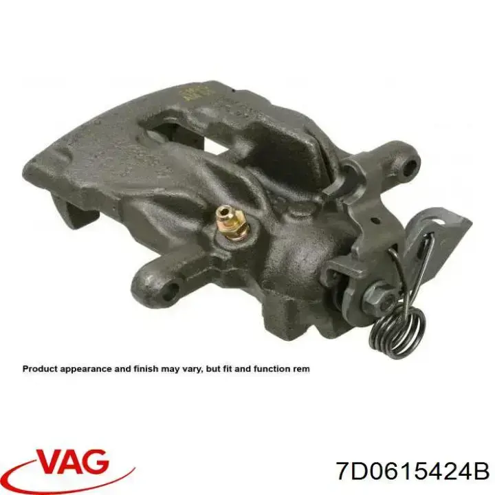 Купити 7D0615424B VAG Супорт задній правий