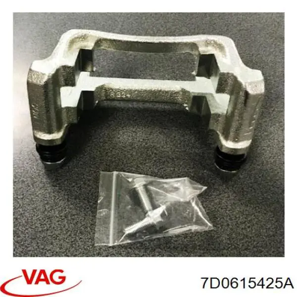 Купити 7D0615425A VAG Скоба супорту заднього