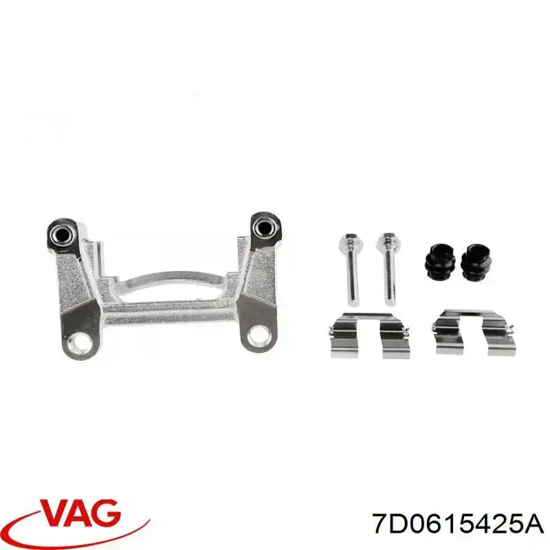 Купити 7D0615425A VAG Скоба супорту заднього