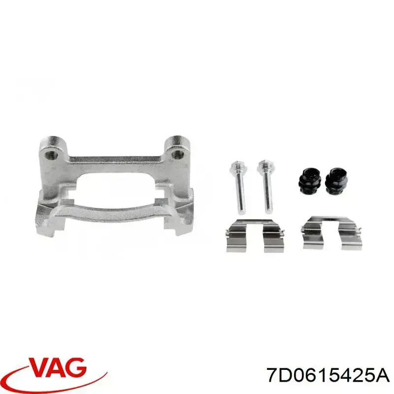 7D0615425A VAG Скоба гальмівного заднього супорта