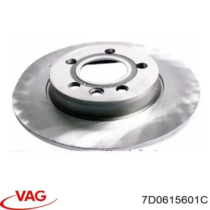 Задні дискові гальма VAG 7D0615601C ціна, від 32.96 USD
