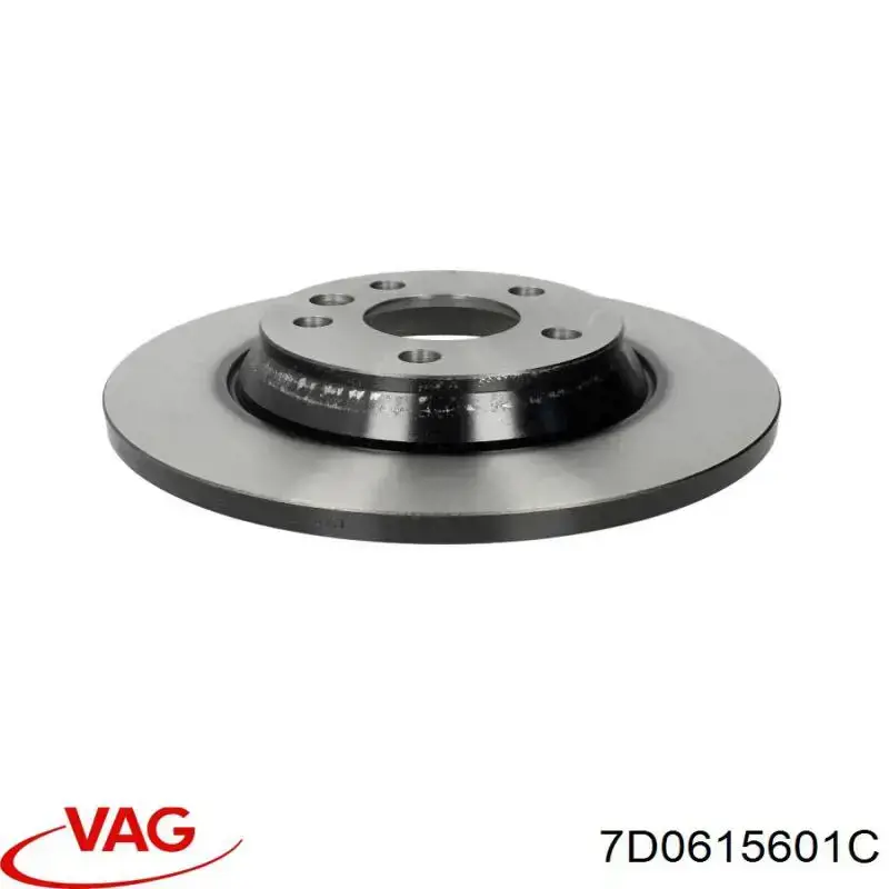 Диск гальмівний задній VAG 7D0615601C