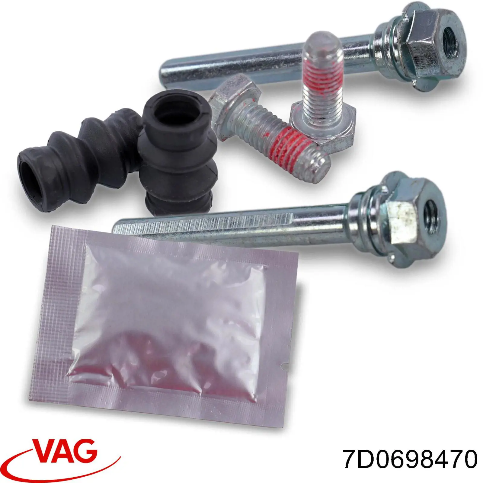Купити 7D0698470 VAG Пильник направляючої супортугальмівного, заднього