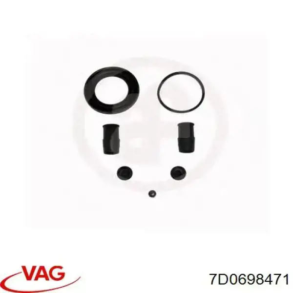 Ремкомплект супорту гальмівного переднього VAG 7D0698471 ціна, від 5.46 USD