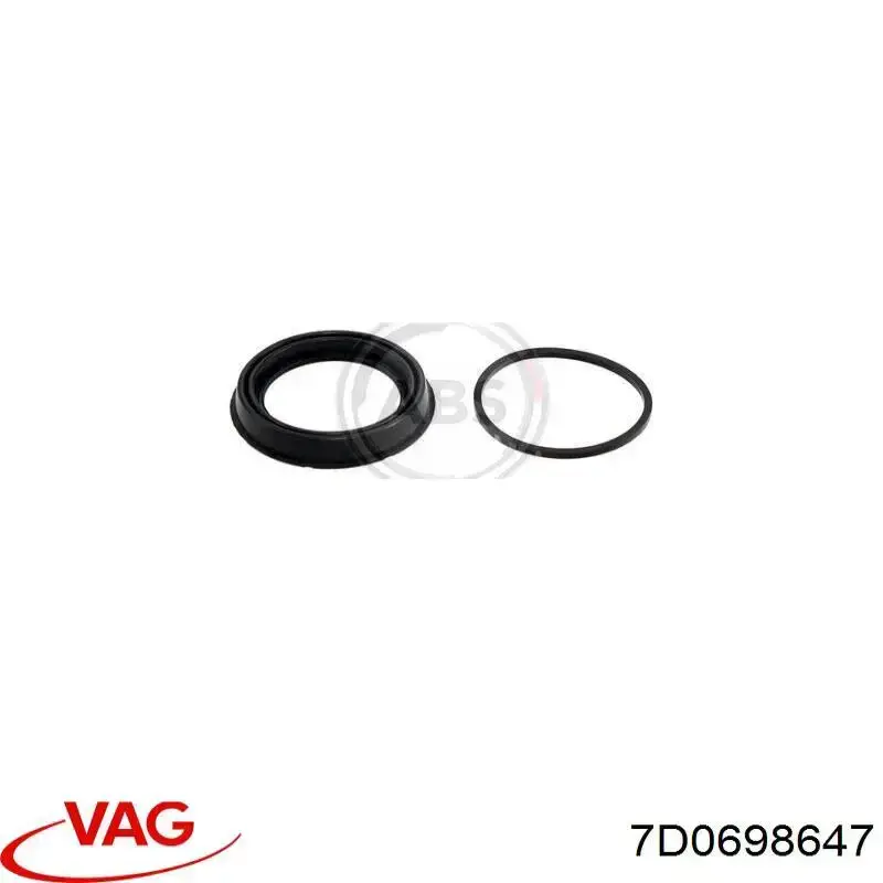Ремкомплект супорту гальмівного переднього VAG 7D0698647 ціна, від 6.35 USD