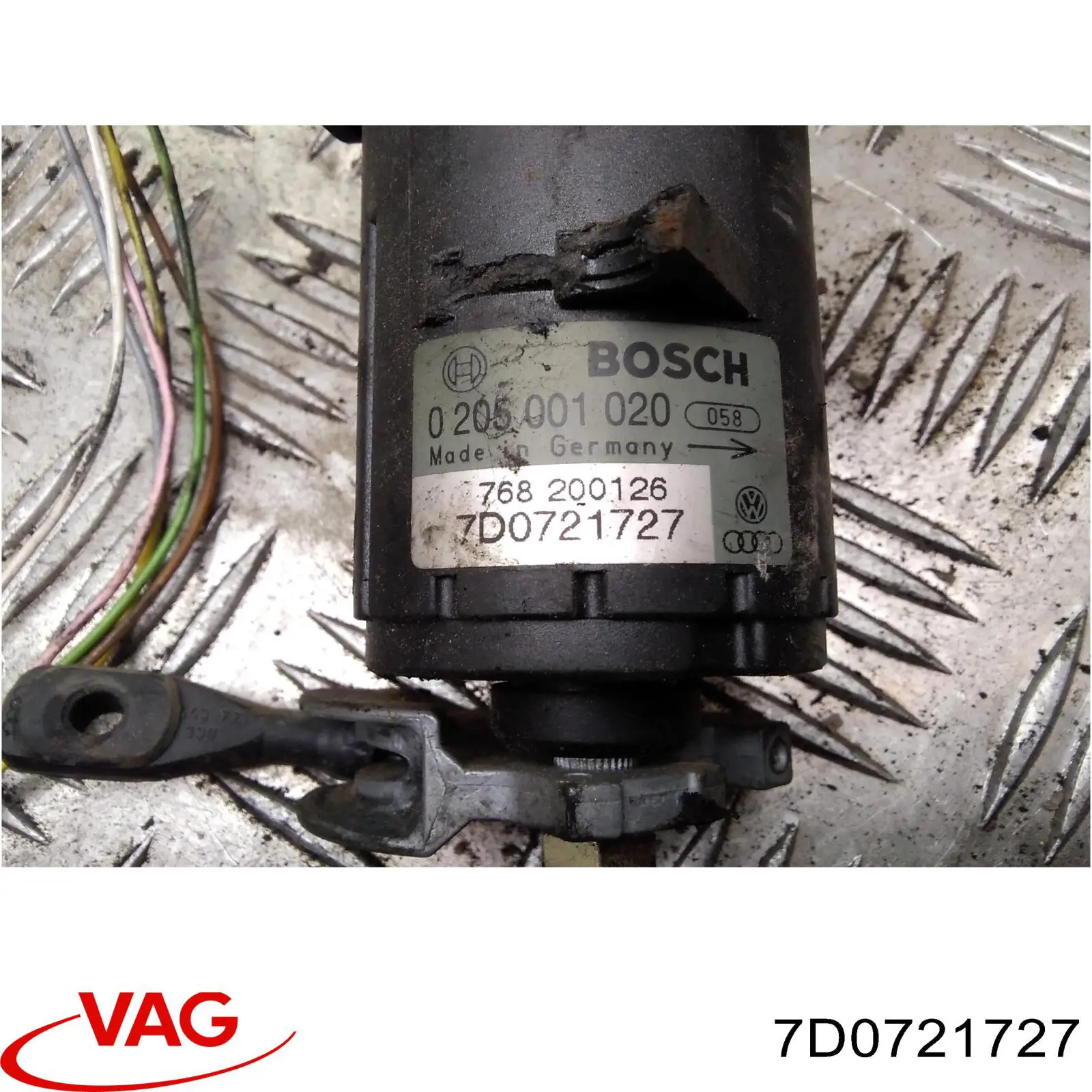7D0721727 VAG датчик положення педалі акселератора (газу)