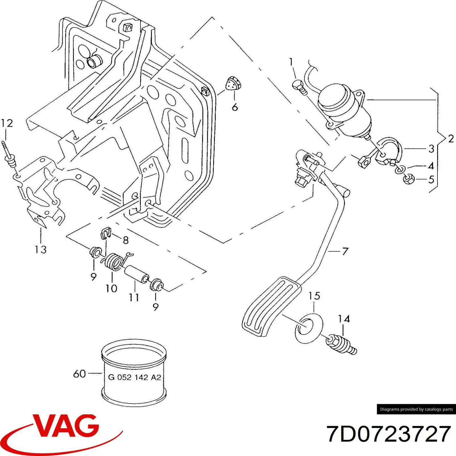 7D0723727 VAG 