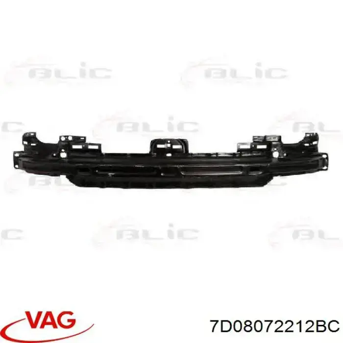 Бампер передній VAG 7D08072212BC
