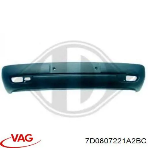 PVW04052BA Signeda Бампер передній в зборі