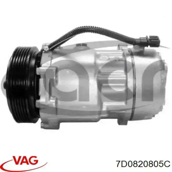 Компресор системи кондиціювання VAG 7D0820805C ціна, від 163.85 USD