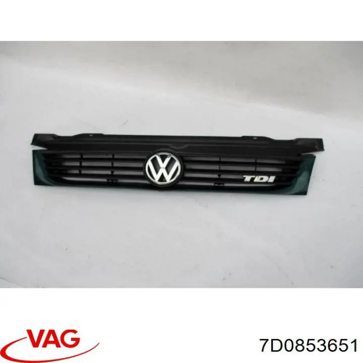 7D0853651 VAG Решітка радіатора