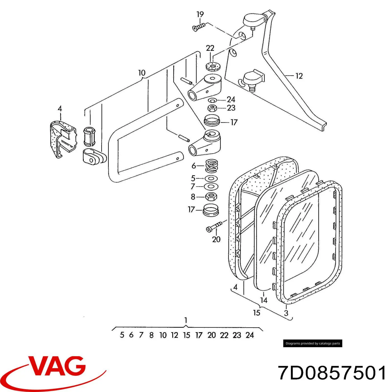  7D0857501 VAG